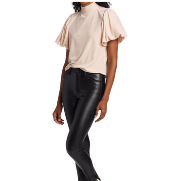 Free People Claudia Velvet Top - Picture 2 of 3